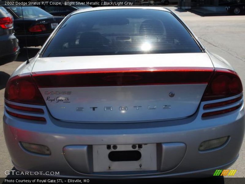 Bright Silver Metallic / Black/Light Gray 2002 Dodge Stratus R/T Coupe