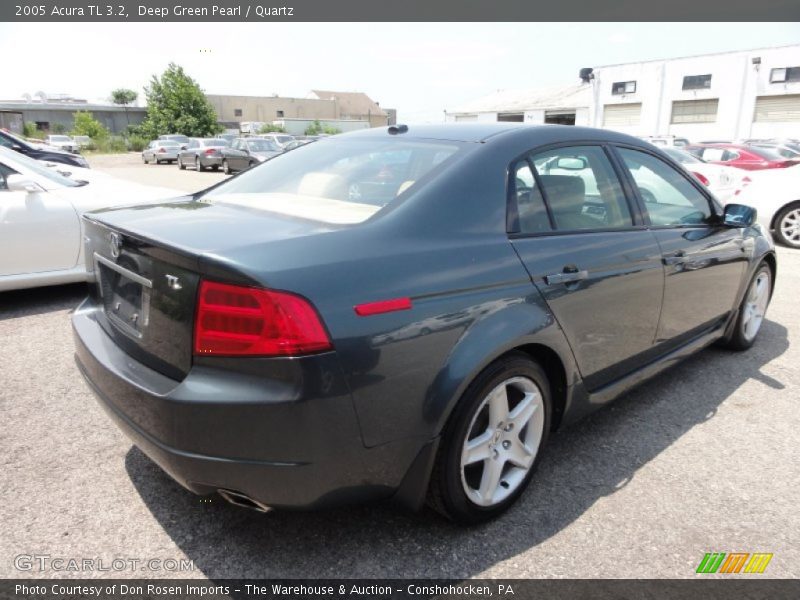 Deep Green Pearl / Quartz 2005 Acura TL 3.2