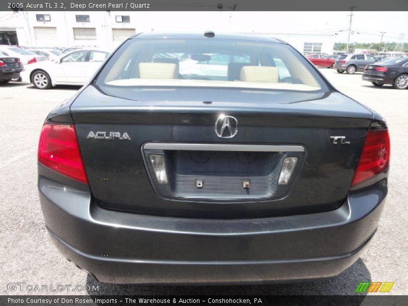 Deep Green Pearl / Quartz 2005 Acura TL 3.2