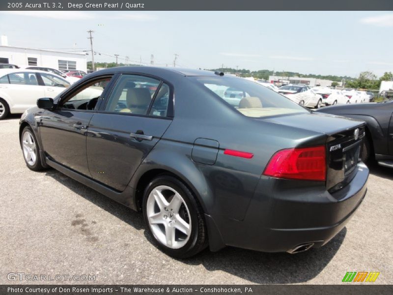 Deep Green Pearl / Quartz 2005 Acura TL 3.2