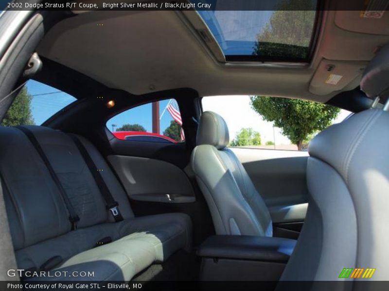 Bright Silver Metallic / Black/Light Gray 2002 Dodge Stratus R/T Coupe