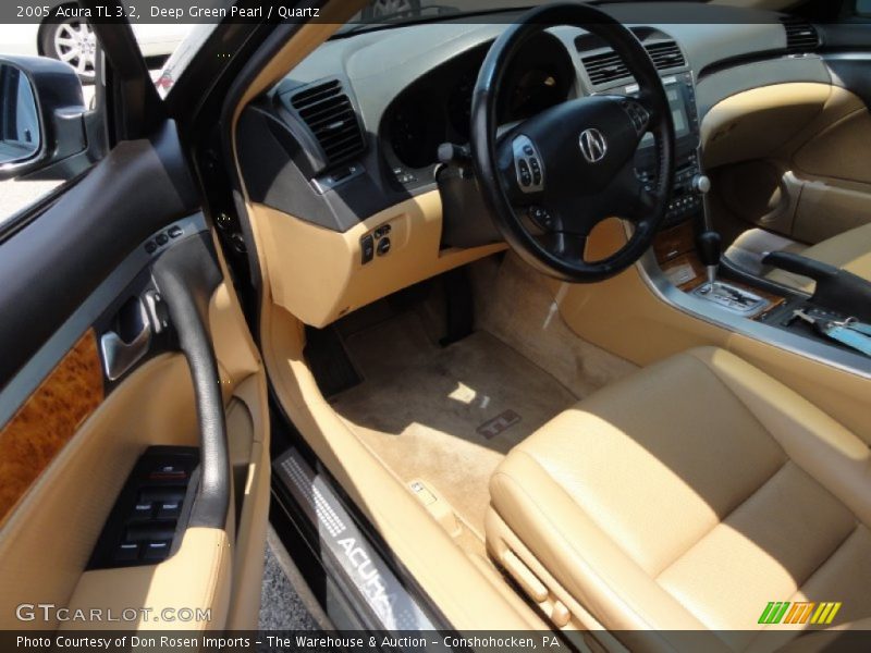 Deep Green Pearl / Quartz 2005 Acura TL 3.2