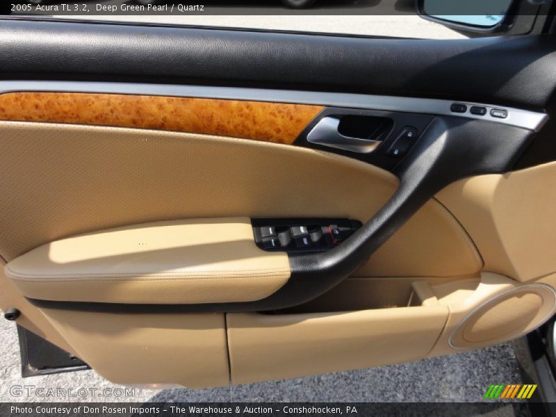 Deep Green Pearl / Quartz 2005 Acura TL 3.2