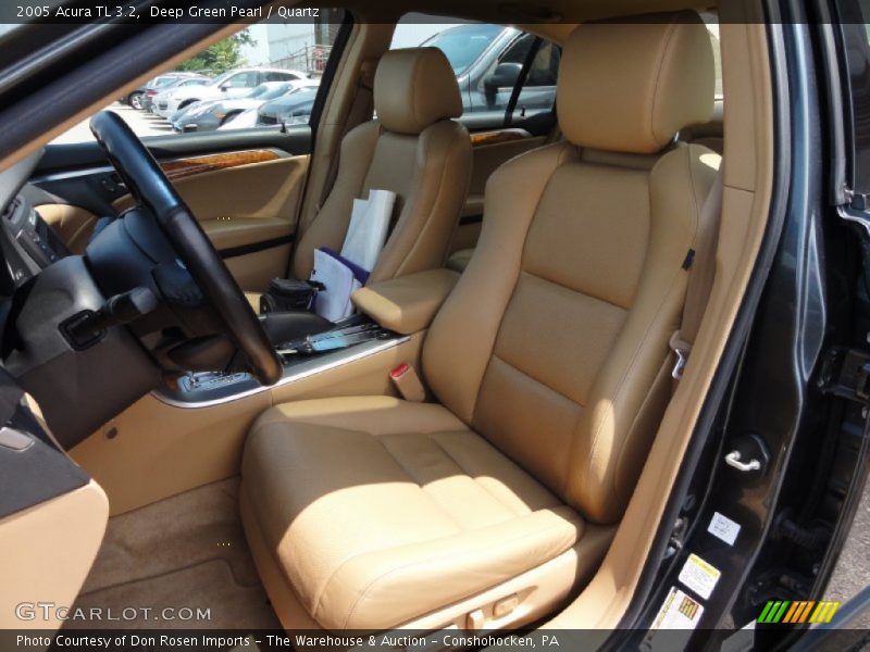 Deep Green Pearl / Quartz 2005 Acura TL 3.2
