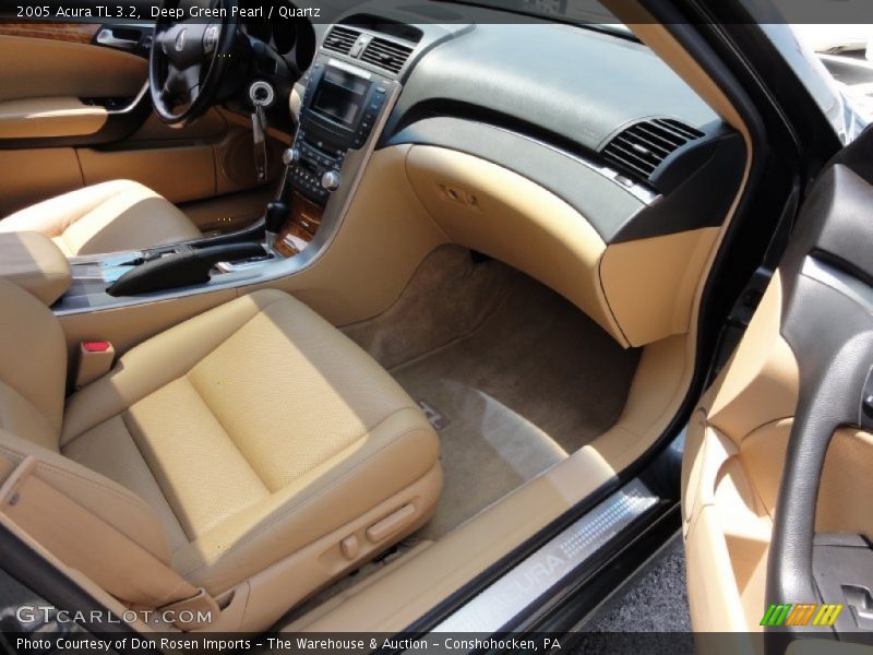 Deep Green Pearl / Quartz 2005 Acura TL 3.2