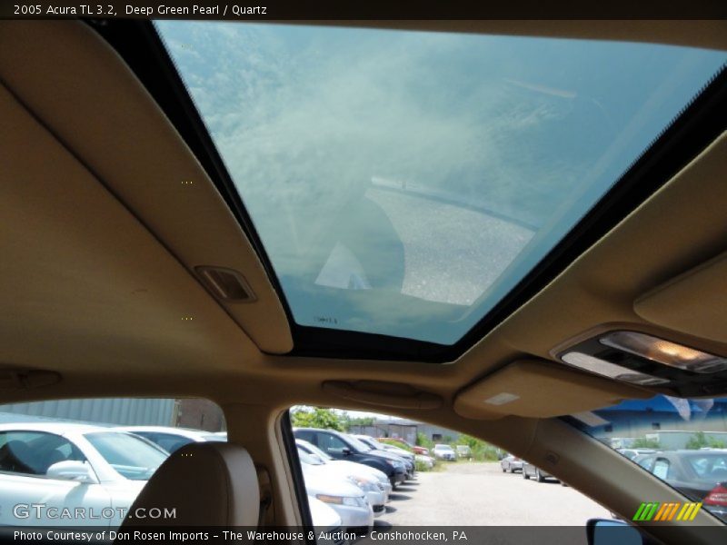 Deep Green Pearl / Quartz 2005 Acura TL 3.2
