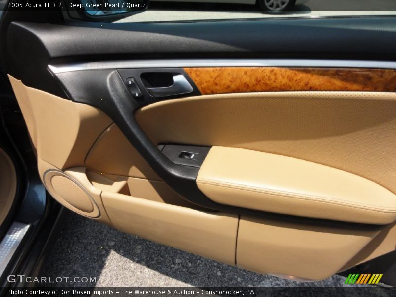 Deep Green Pearl / Quartz 2005 Acura TL 3.2