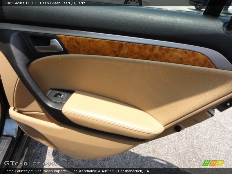 Deep Green Pearl / Quartz 2005 Acura TL 3.2
