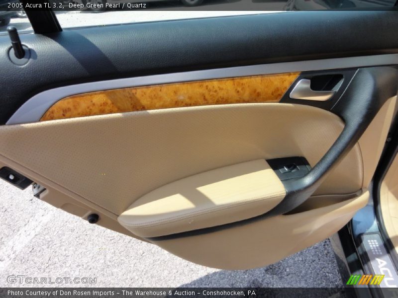 Deep Green Pearl / Quartz 2005 Acura TL 3.2