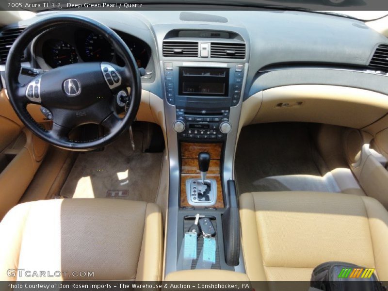 Deep Green Pearl / Quartz 2005 Acura TL 3.2