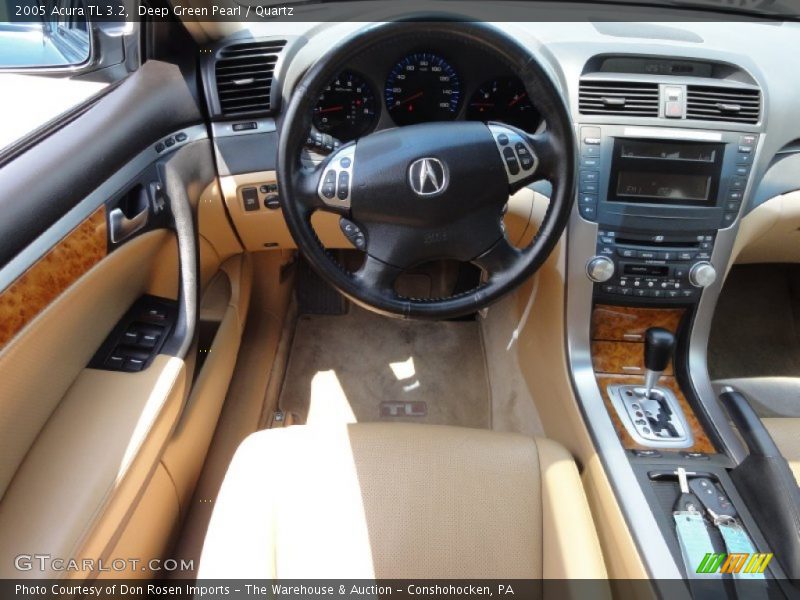 Deep Green Pearl / Quartz 2005 Acura TL 3.2