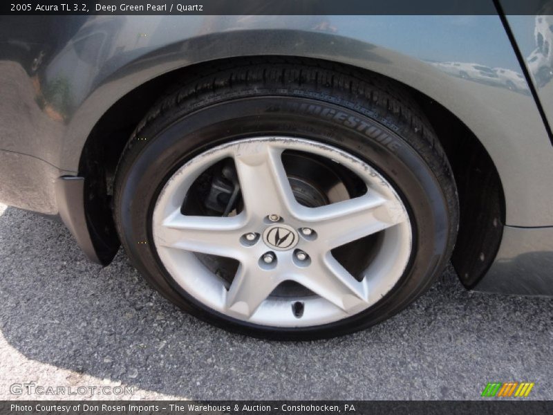 Deep Green Pearl / Quartz 2005 Acura TL 3.2
