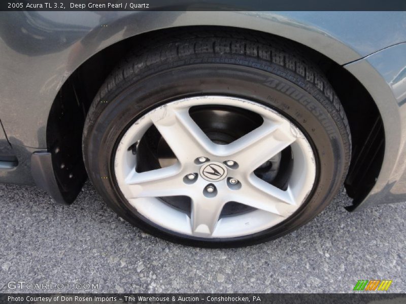 Deep Green Pearl / Quartz 2005 Acura TL 3.2