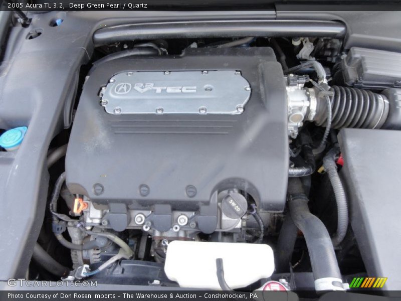 Deep Green Pearl / Quartz 2005 Acura TL 3.2