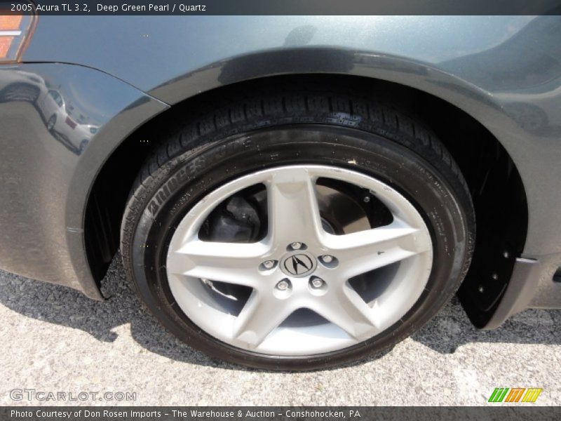 Deep Green Pearl / Quartz 2005 Acura TL 3.2