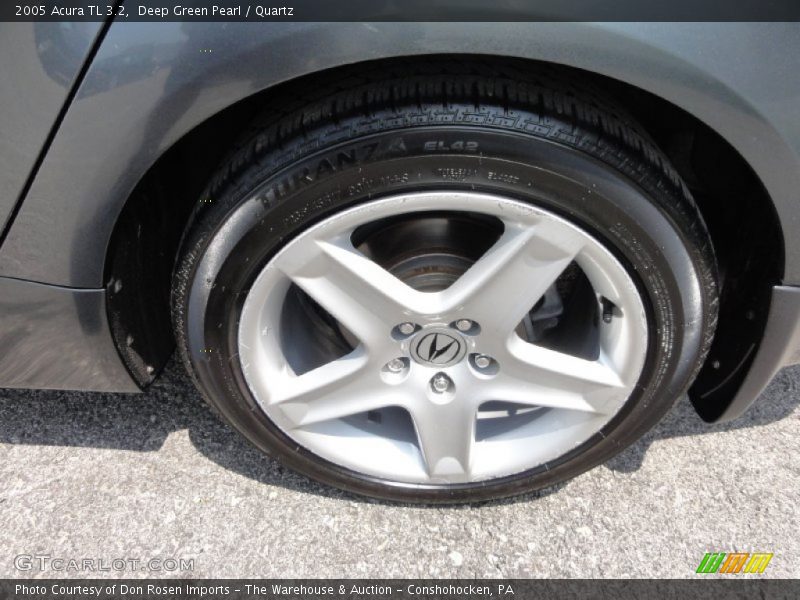 Deep Green Pearl / Quartz 2005 Acura TL 3.2