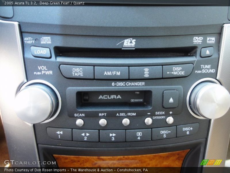 Deep Green Pearl / Quartz 2005 Acura TL 3.2