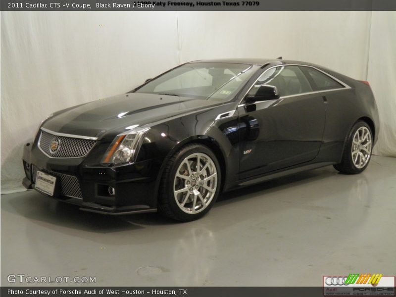 Black Raven / Ebony 2011 Cadillac CTS -V Coupe