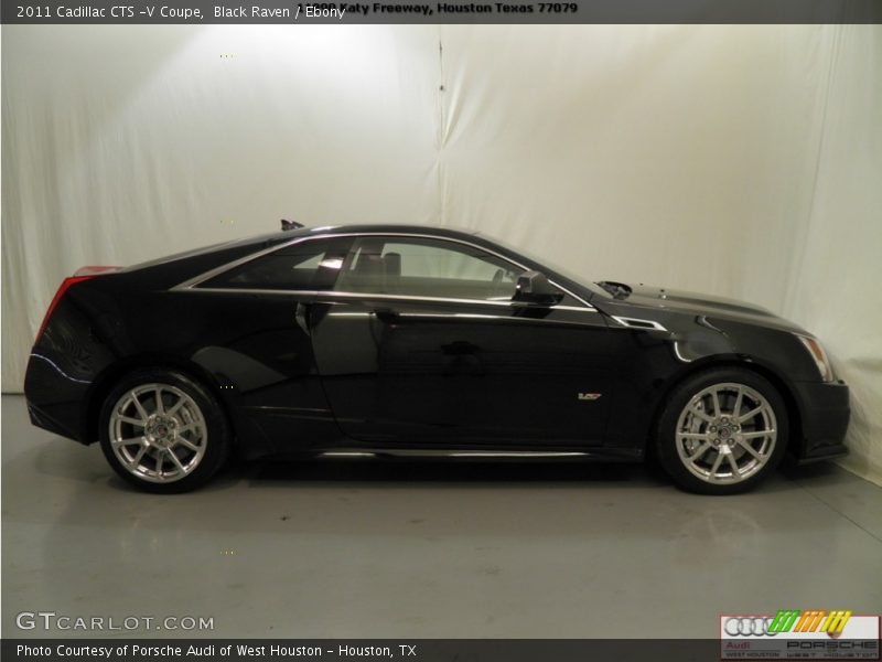 Black Raven / Ebony 2011 Cadillac CTS -V Coupe