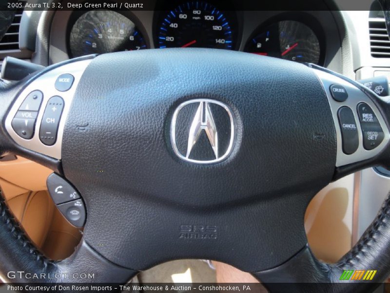 Deep Green Pearl / Quartz 2005 Acura TL 3.2