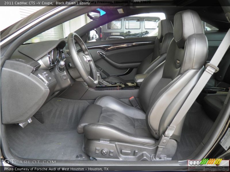 Black Raven / Ebony 2011 Cadillac CTS -V Coupe