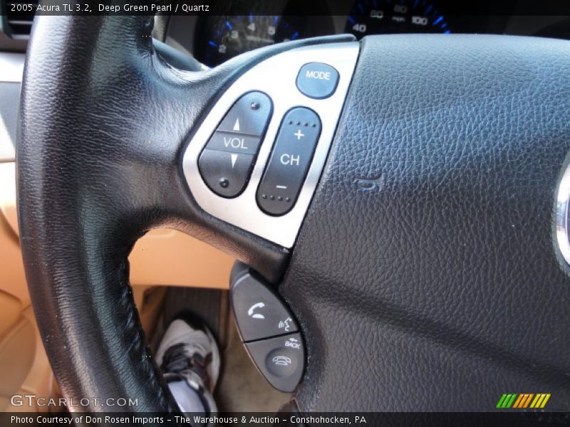 Deep Green Pearl / Quartz 2005 Acura TL 3.2
