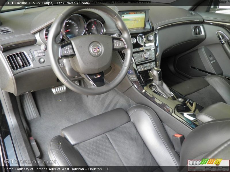 Black Raven / Ebony 2011 Cadillac CTS -V Coupe