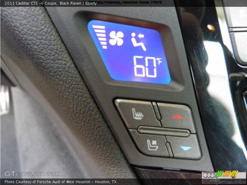 Black Raven / Ebony 2011 Cadillac CTS -V Coupe