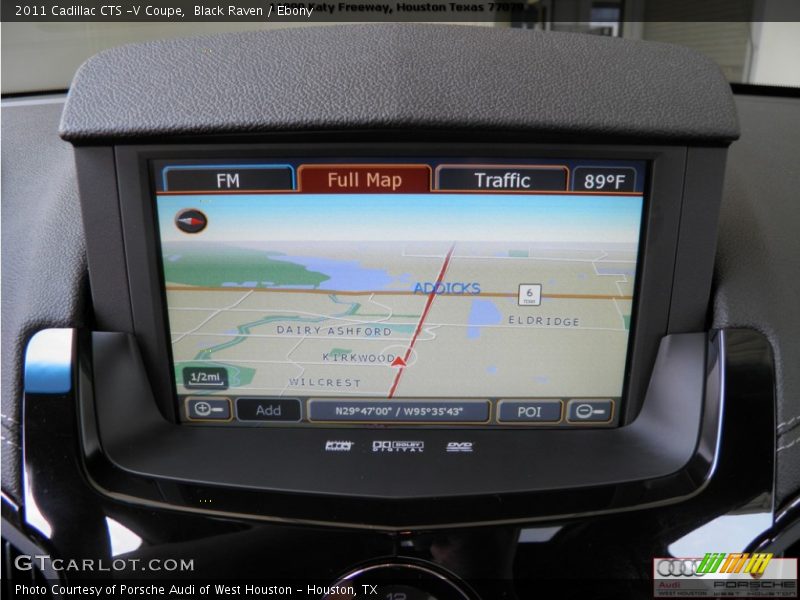 Black Raven / Ebony 2011 Cadillac CTS -V Coupe