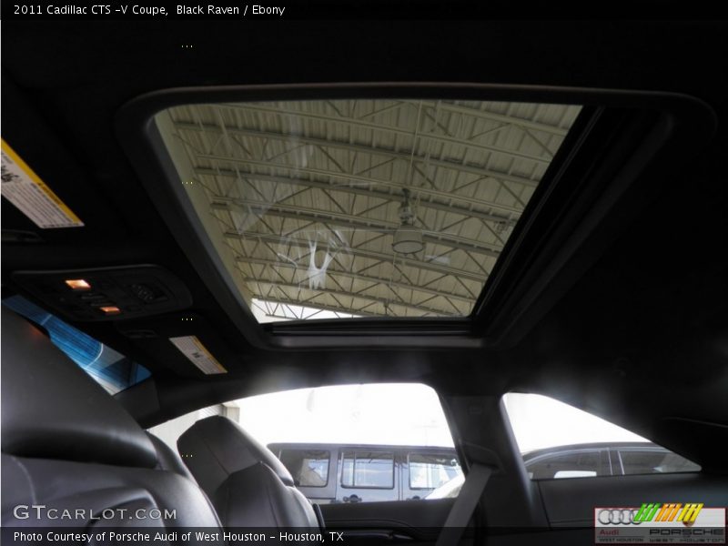 Black Raven / Ebony 2011 Cadillac CTS -V Coupe
