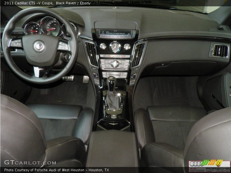Black Raven / Ebony 2011 Cadillac CTS -V Coupe