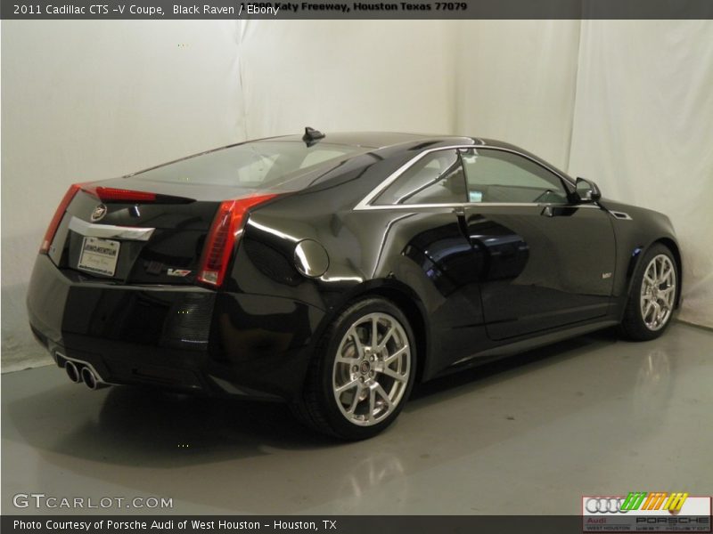Black Raven / Ebony 2011 Cadillac CTS -V Coupe