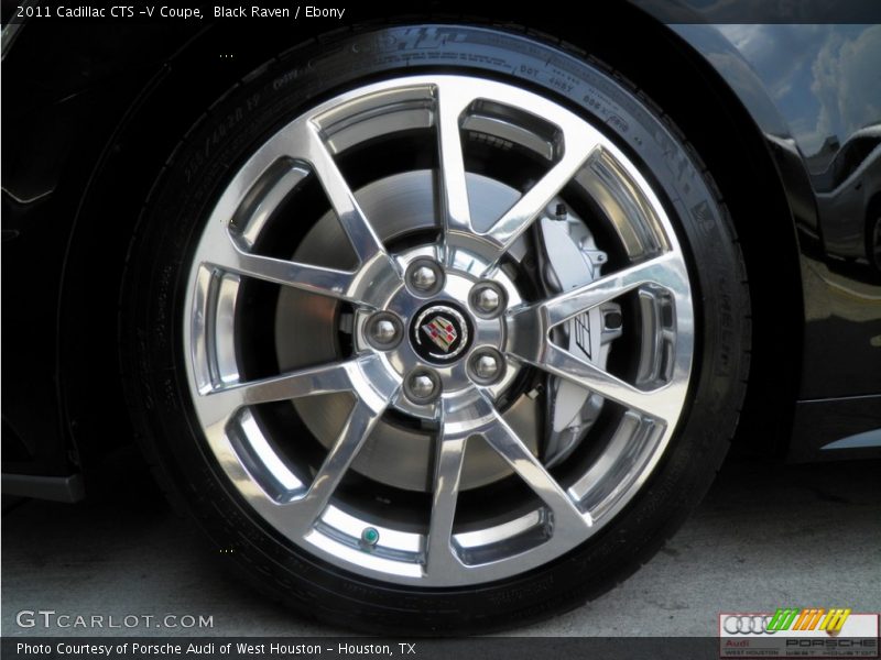 Black Raven / Ebony 2011 Cadillac CTS -V Coupe