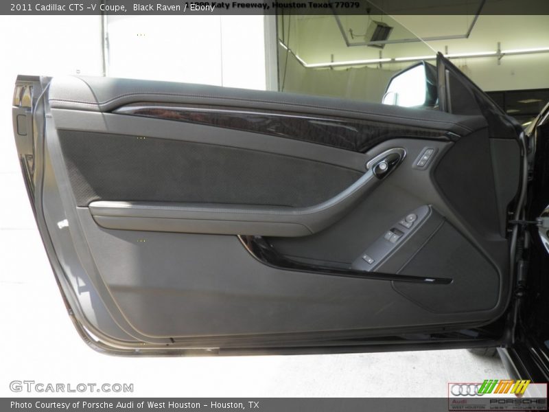 Black Raven / Ebony 2011 Cadillac CTS -V Coupe