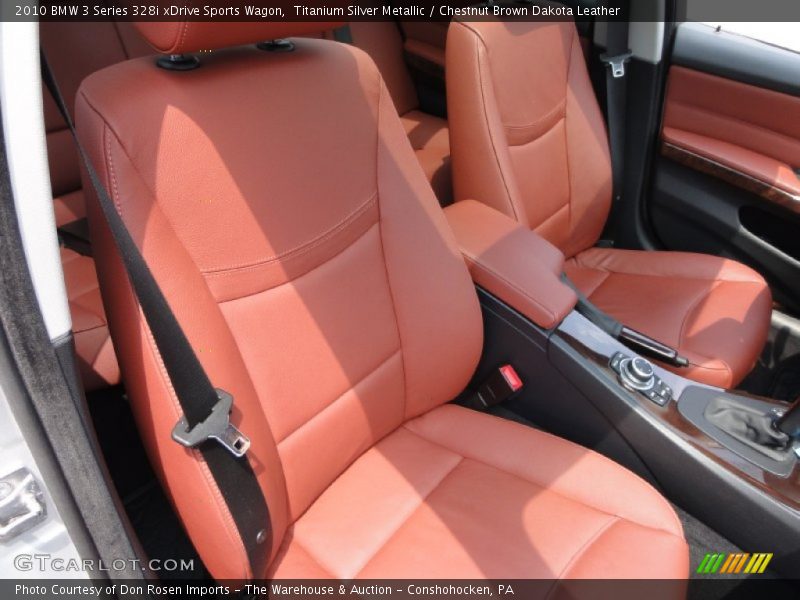 Front Seat of 2010 3 Series 328i xDrive Sports Wagon