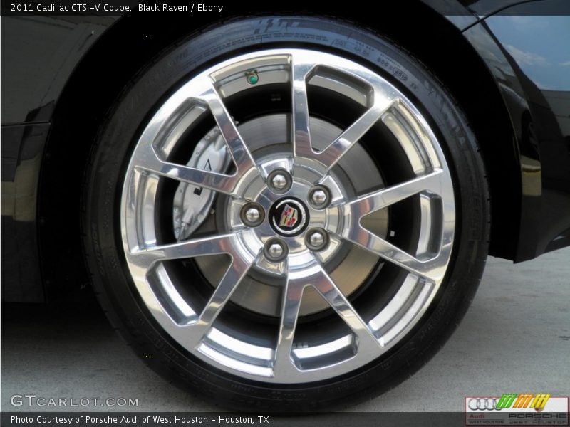Black Raven / Ebony 2011 Cadillac CTS -V Coupe