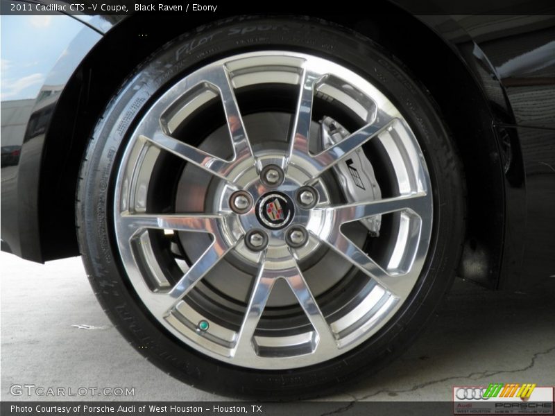 Black Raven / Ebony 2011 Cadillac CTS -V Coupe