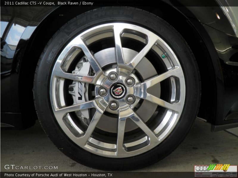Black Raven / Ebony 2011 Cadillac CTS -V Coupe