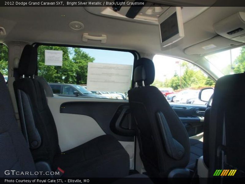 Bright Silver Metallic / Black/Light Graystone 2012 Dodge Grand Caravan SXT