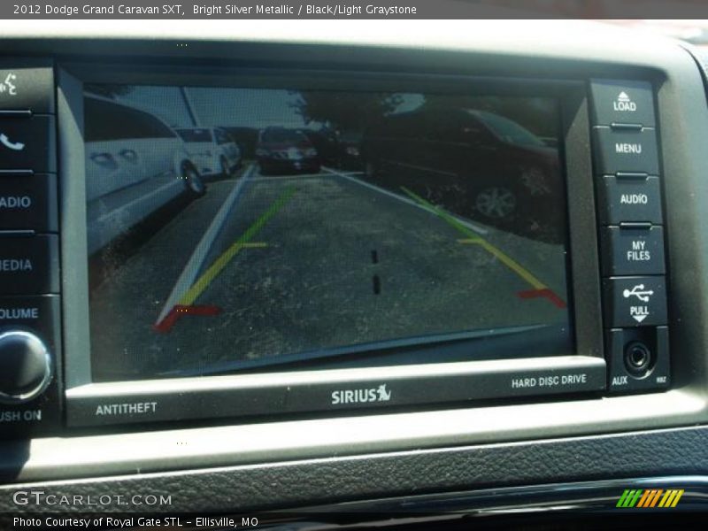 Bright Silver Metallic / Black/Light Graystone 2012 Dodge Grand Caravan SXT