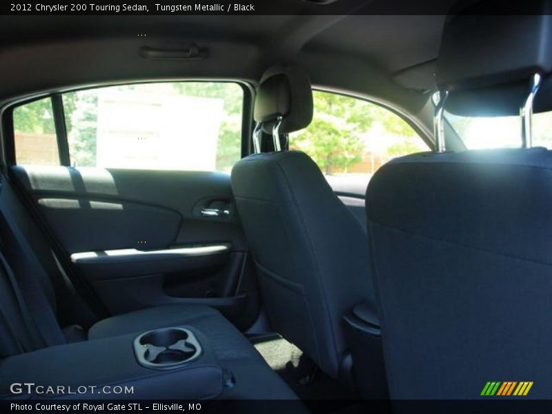 Tungsten Metallic / Black 2012 Chrysler 200 Touring Sedan