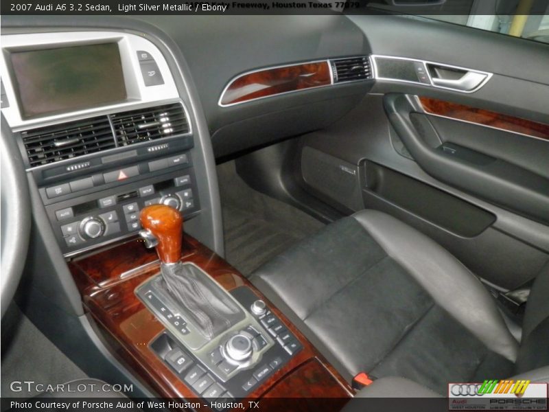 Light Silver Metallic / Ebony 2007 Audi A6 3.2 Sedan