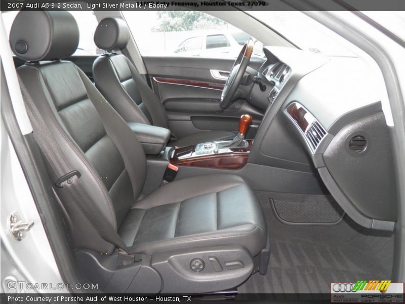 Light Silver Metallic / Ebony 2007 Audi A6 3.2 Sedan