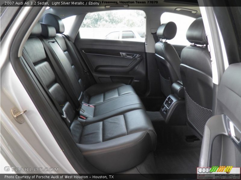 Light Silver Metallic / Ebony 2007 Audi A6 3.2 Sedan