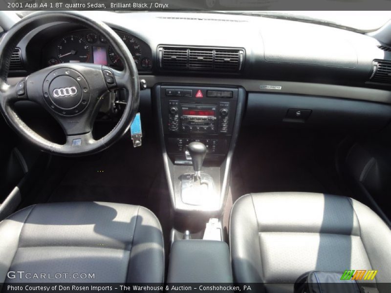 Brilliant Black / Onyx 2001 Audi A4 1.8T quattro Sedan