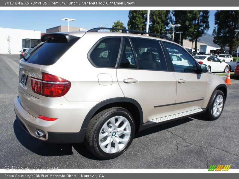  2013 X5 xDrive 35i Premium Orion Silver Metallic