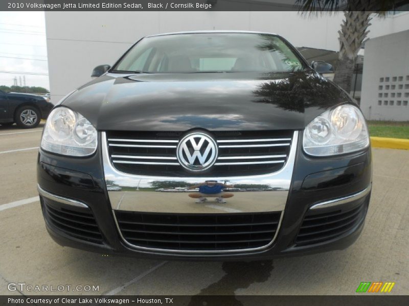 Black / Cornsilk Beige 2010 Volkswagen Jetta Limited Edition Sedan