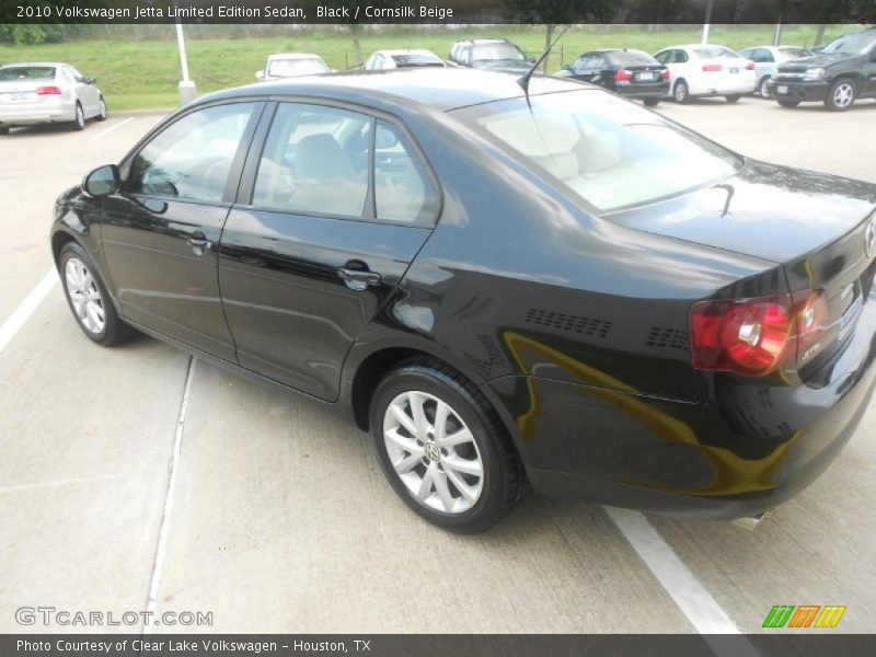 Black / Cornsilk Beige 2010 Volkswagen Jetta Limited Edition Sedan