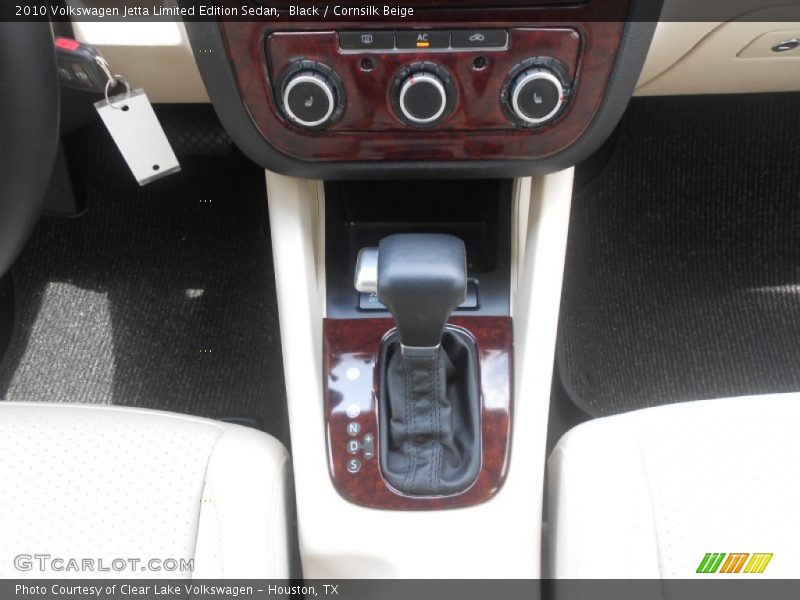 Black / Cornsilk Beige 2010 Volkswagen Jetta Limited Edition Sedan