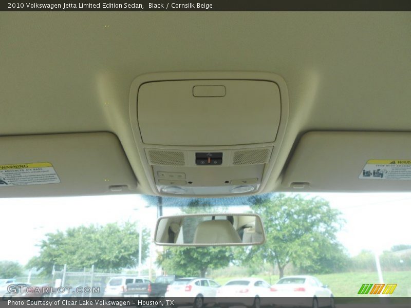 Black / Cornsilk Beige 2010 Volkswagen Jetta Limited Edition Sedan